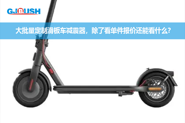 大批量定制滑板车减震器，除了看单件报价还能看什么？