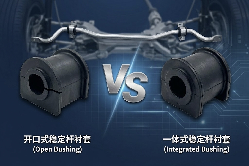 稳定杆衬套结构类型