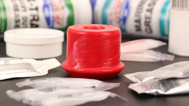 suspension bushing lubricant dry press fit