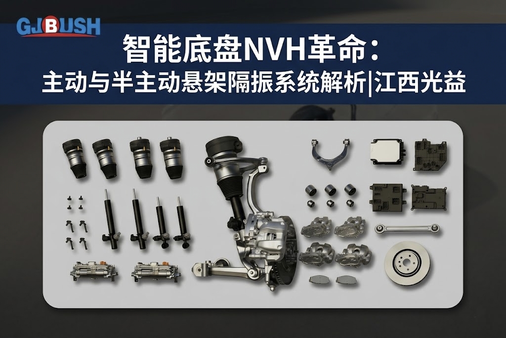 智能底盘NVH革命：主动与半主动悬架隔振系统解析|江西光益